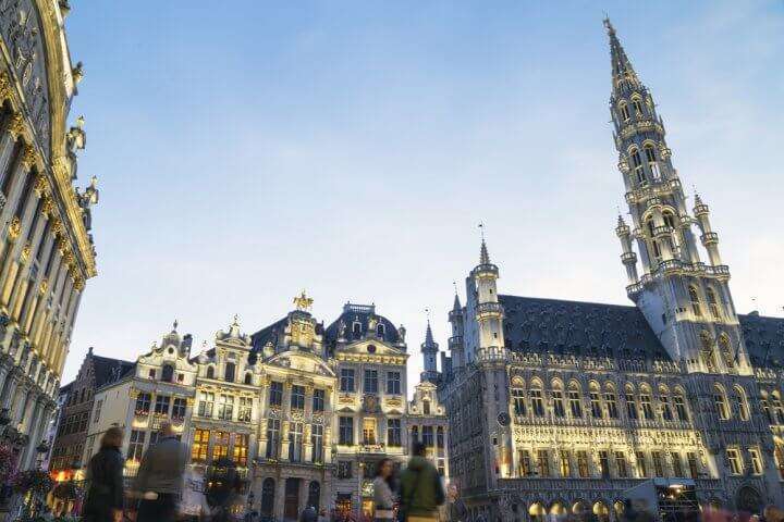 Busreizen naar België - Brussel Grote Markt