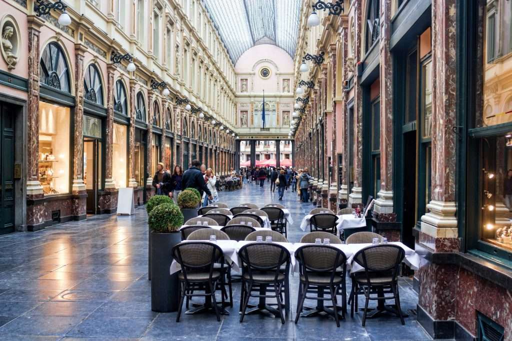 Busreizen naar België - Galeries Royales Saint Hubert